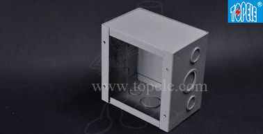 Cajas eléctricas de acero y cubiertas de cables, cajas de interruptores, caja de conexión de conductos al aire libre