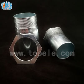 BS Standard Emt Accesorios de conductos de zinc / acero Conector de unión de larga duración