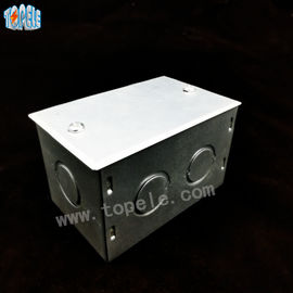 BS4568 Cajas y cubiertas eléctricas de GI de acero para dispositivos de salida metálicos