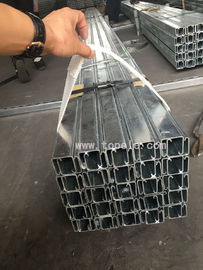 Canal de unistruto de acero galvanizado en caliente con sistema de soporte de conducto de cable UL