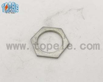 20MM / 25MM / 32MM BS Accesorios de tuberías de conducto estándar de acero Hexagon Locknut