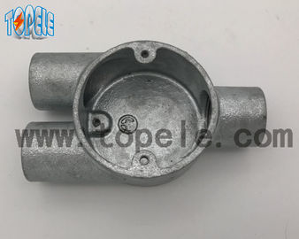 Ramo tres Y Way BS4568 Conducto a prueba de explosión Accesorios de conducto Caja de hierro maleable