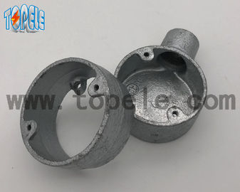 Accesorios eléctricos para conductos de acero inoxidable BS4568 Anillos de extensión de cajas de conductos