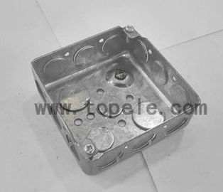 Cajas eléctricas y cubiertas de metal estándar 4x4 52151 / 52161 / 52171