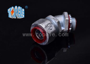 Conducto flexible hermético y accesorios, conector de 90 grados.