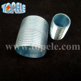 1/2&quot; a 2&quot; de acero al carbono RMC/RIGID conducto pezón electro galvanizado todo hilo