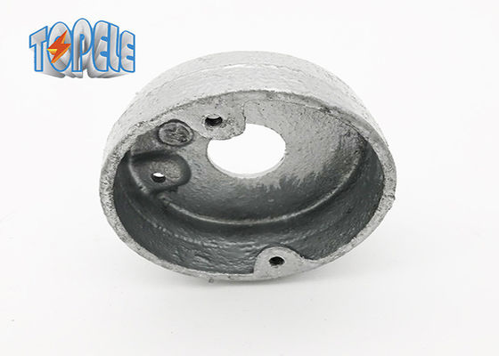 BS Gi Accesorios de conductos de hierro maleable, bucle galvanizado por inmersión en caliente en cajas 1- 4 Konckouts