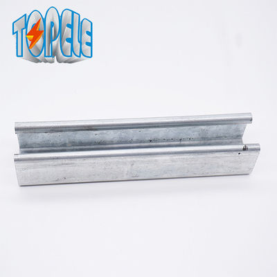 41*21 / 41*41 canal de apoyo galvanizado de acero Unistrut Canal con ranuras