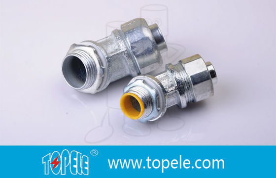 Enlace de conector de ángulo estrecho líquido de 90 grados de zinc