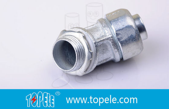 Enlace de conector de ángulo estrecho líquido de 90 grados de zinc