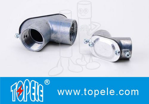 Pre galvanizado Emt a Emt Tirar 90 grados Conductor Codo