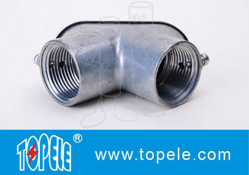 Pre galvanizado Emt a Emt Tirar 90 grados Conductor Codo