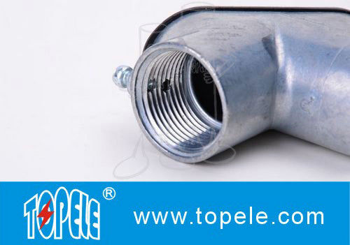Pre galvanizado Emt a Emt Tirar 90 grados Conductor Codo