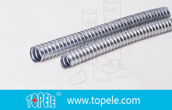 UL estándar de acero galvanizado de conducto flexible eléctrico 1/2"-4"