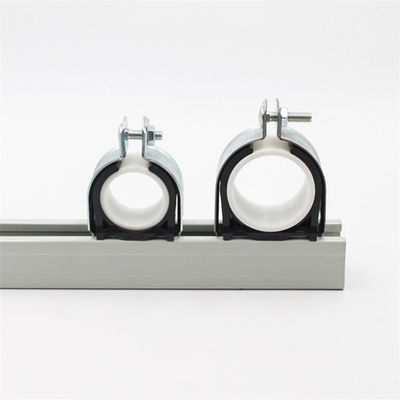 Clampada de tubería electro galvanizada Canal de unistrut M6 X M10