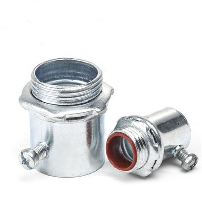 Conducto de zinc de aluminio 1/2'-4' Emt Conjunto de conector de tornillo