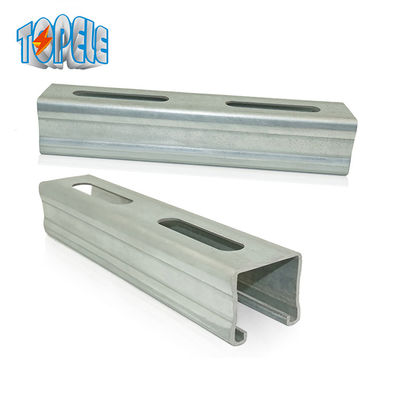 1Los dispositivos de unistrut de acero inoxidable con ranuras de.5 mm
