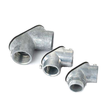 1/2 pulgadas conector de conducto UL Emt tira de codo