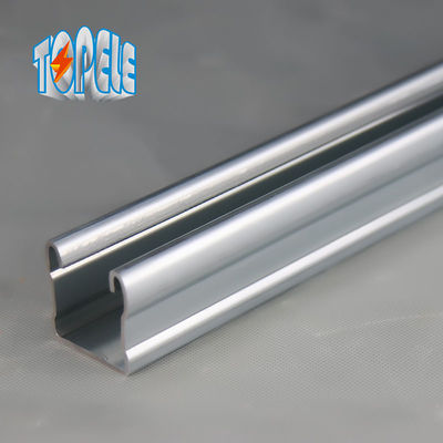 Sistema de soporte de canal con ranuras de 41*21 mm de acero inoxidable
