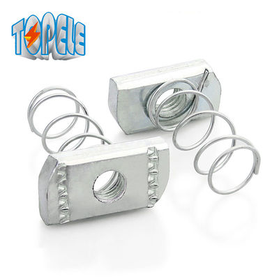 Acero revestido con zinc M6 M8 M10 M12 Canal Unistrut