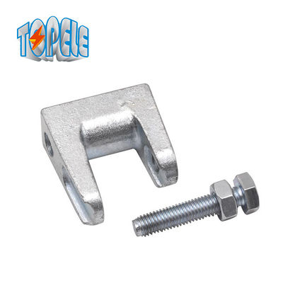 Clamparas de vigas de unistrut de hierro maleable galvanizado revestidas con zinc