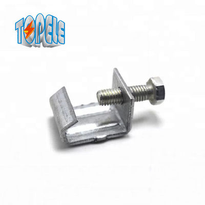 Clampada G de acero de 2,5 mm en el ángulo de la brida del conducto de aire galvanizado