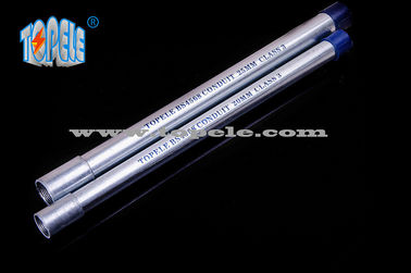Conducto de acero galvanizado BS4568 / tubo BS4568 / tubo GI con tapa de protección