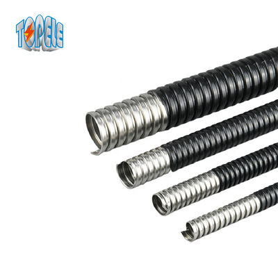 Cables eléctricos de acero galvanizado Ip65 conducto metálico flexible revestido de PVC
