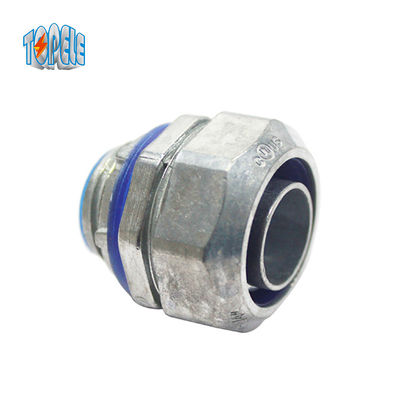 Color metálico 1/2 &quot;Cinco fundido a presión conector de conducto flexible recto para el conducto