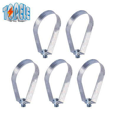Clamparas para tubos de acero giratorios eléctricos plateados estándar UL E489690