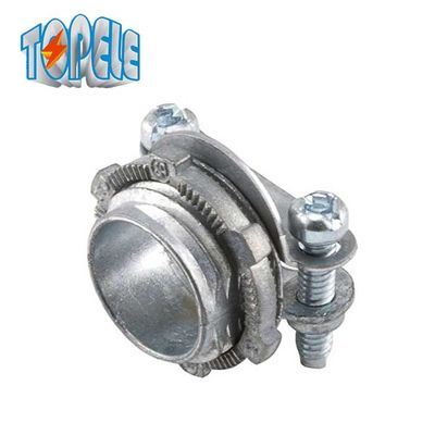 Conector de tipo de abrazadera de zinc moldeado OEM de 3/4 "Conector de cable Romex para cableado