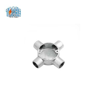 Caja de unión eléctrica de hierro maleable galvanizado 20 mm 25 mm