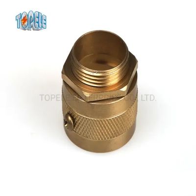 Accesorios de conductos metálicos de latón flexible de tipo corto largo masculino Hexagon Bush