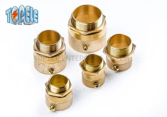 Accesorios de conductos metálicos flexibles de latón de tipo largo corto masculino Hexagon Bush