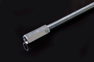 Accesorios para conductos metálicos de acoplamiento hexadecimal con rosca de acero zincado