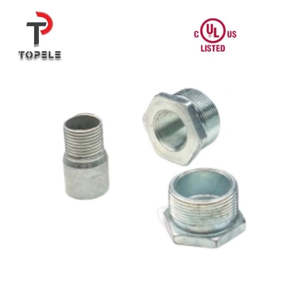 Reducción de tubos metálicos eléctricos con rosca métrica SS304 SS316