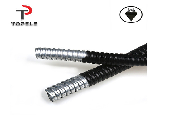 Conducto flexible y accesorios con revestimiento en PVC
