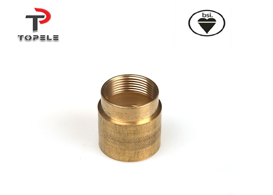 Adaptador de conducto masculino de latón de 25 mm Accesorios flexibles Amarillo