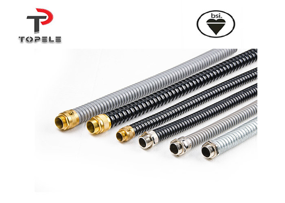 Amarillo 20 mm 25 mm de latón Adaptador de conducto femenino Flexible
