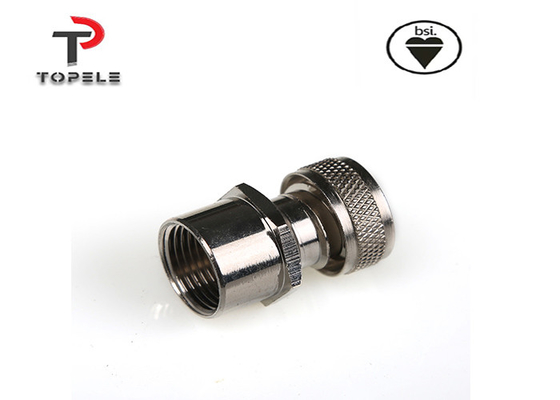 Adaptador de conducto femenino de latón de níquel 20 mm 25 mm Flexible