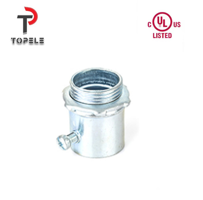 Conector EMT de aluminio / zinc fundido / acero zincado UL 1/2&quot;-4&quot; Tamaño