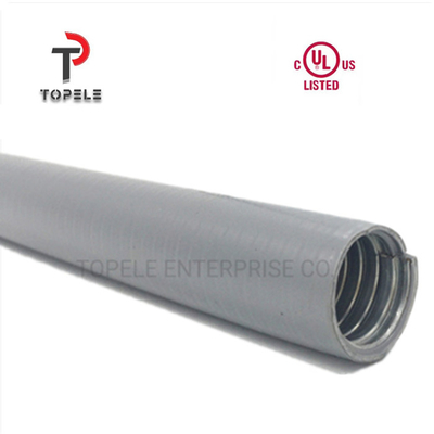Conducto revestido con PVC de acero flexible y ajustado para líquidos
