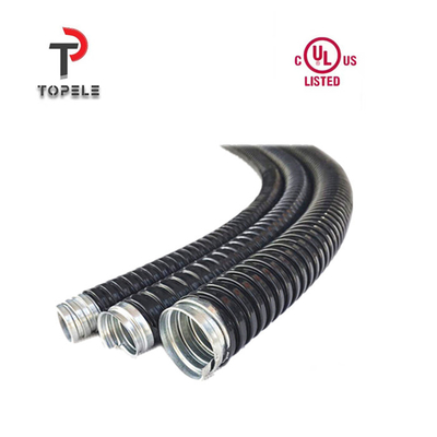 Acero galvanizado conducto metálico eléctrico flexible revestido de PVC