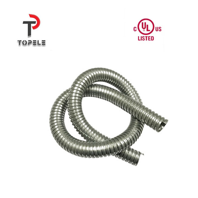 1/2 ­ 4 ∆ Conducto flexible de acero galvanizado eléctrico/el tipo reforzado de conducto flexible de protección eléctrica.