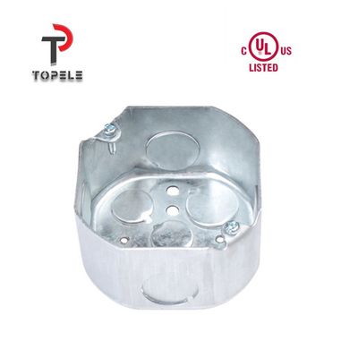 Caja octogonal de conductos eléctricos TOPELE 54151 / 54161 / 54171 Acero galvanizado