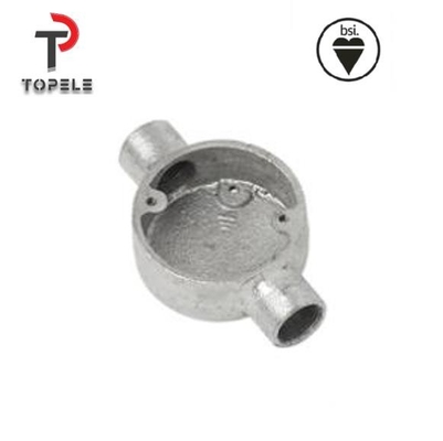 Cuadro de unión circular maleable de un solo sentido BS4568 BS31