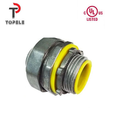 Femenino de zinc fundido a presión 3/8&quot;-4&quot; de conector líquido ajustado y flexible tipo recto