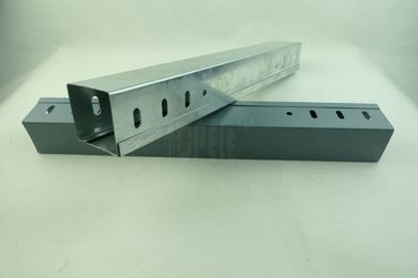 Acero inoxidable pre-galvanizado / zincado bandeja de cable eléctrico perforado GI trunking cable
