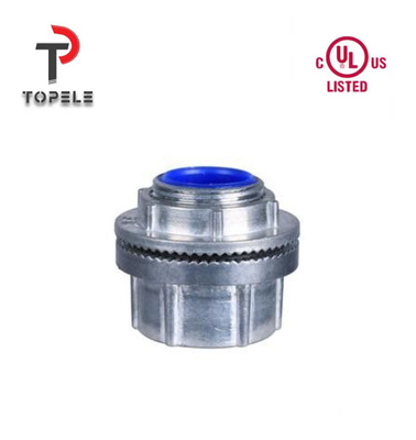 1/2 ̊ Conector de cubo rígido impermeable con rosca, conducto y accesorios