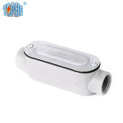 Lr/Ll/C/T/Lb roscó el cuerpo de aluminio rígido del conducto con la cubierta
